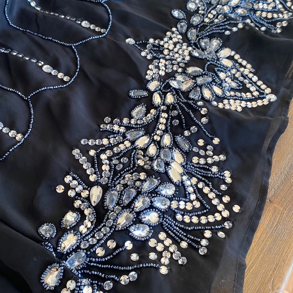 Boston Proper stunning beaded maxi dress - Picture 5 of 12